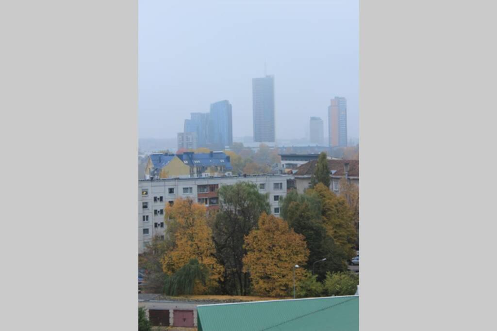 וילנה Penthouse Apartment With Great Panoramic City View מראה חיצוני תמונה